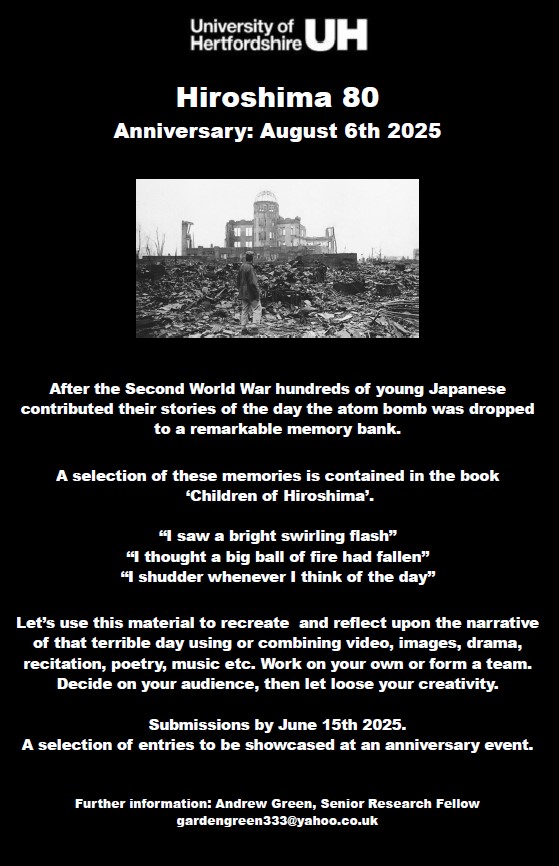 hiroshima project flyer