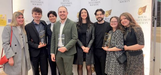 Herts students triumph at Royal Television Society East Student Awards