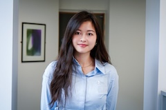 Staff member Shelley Liang